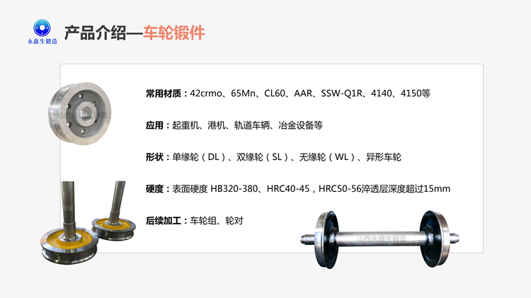 車輪鍛件產品介紹